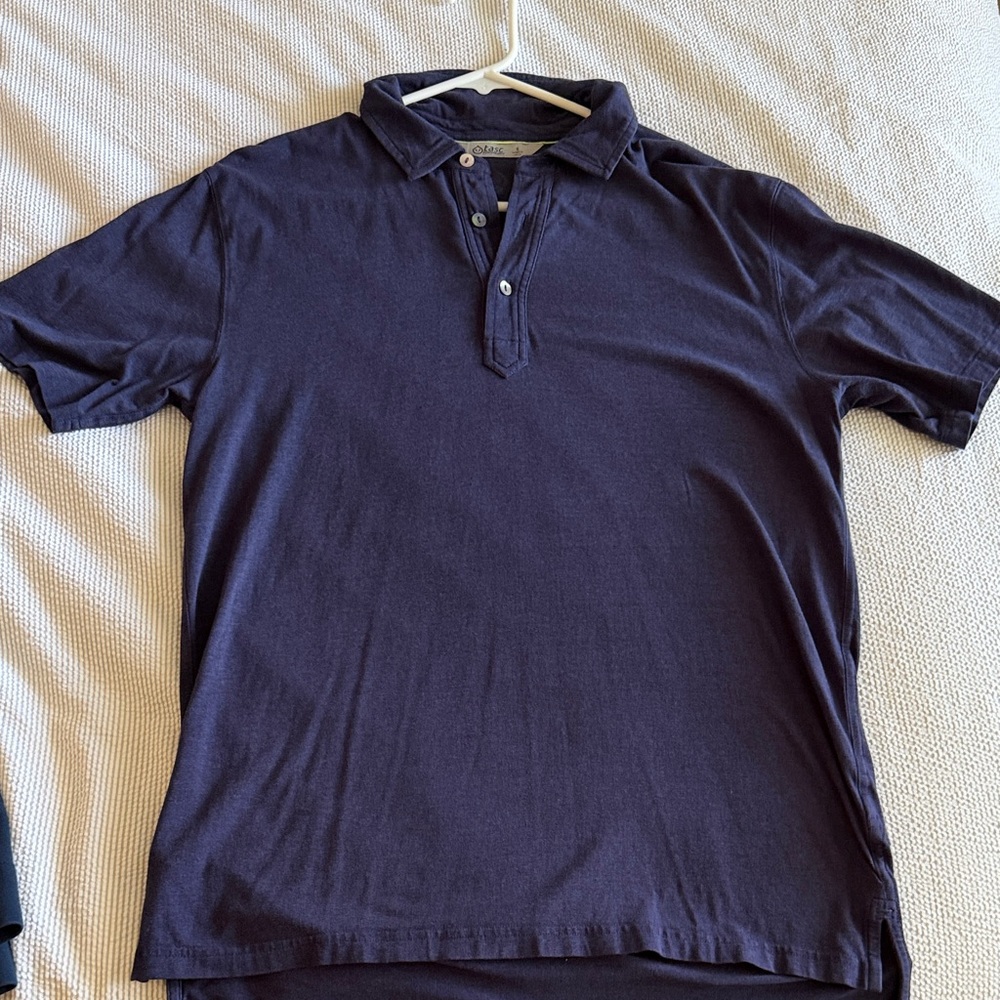 Men's Tasc Navy Polo Shirt